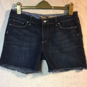 Paige Cutoff denim jean shorts